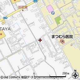 香川県丸亀市郡家町1770-14周辺の地図