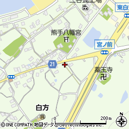 香川県仲多度郡多度津町西白方181-1周辺の地図