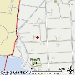 香川県木田郡三木町田中2025周辺の地図