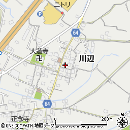 和歌山県和歌山市川辺648-4周辺の地図