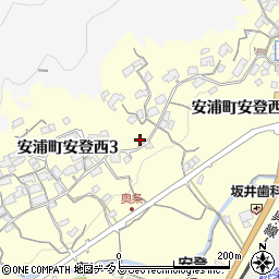 広島県呉市安浦町安登西3丁目11-24周辺の地図