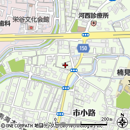 和歌山県和歌山市市小路276-5周辺の地図