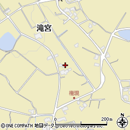 香川県綾歌郡綾川町滝宮2228周辺の地図