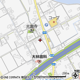 香川県丸亀市郡家町3065-1周辺の地図