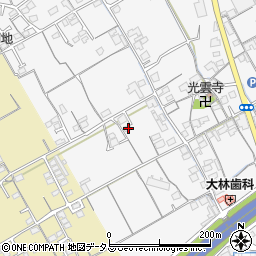 香川県丸亀市郡家町2793-7周辺の地図