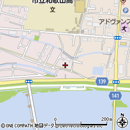 和歌山県和歌山市園部1346周辺の地図