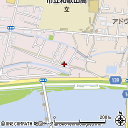 和歌山県和歌山市園部1349周辺の地図
