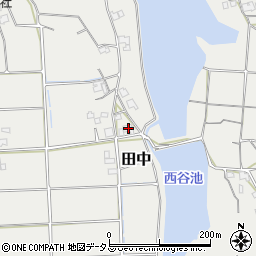 香川県木田郡三木町田中2454周辺の地図