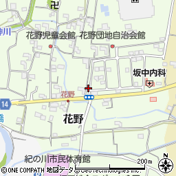 和歌山打田線周辺の地図