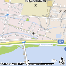 和歌山県和歌山市園部1351周辺の地図