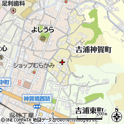 広島県呉市吉浦神賀町4周辺の地図