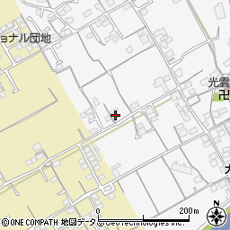 香川県丸亀市郡家町2816-2周辺の地図