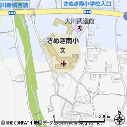 大川町児童館周辺の地図