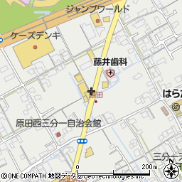 香川県丸亀市原田町1925周辺の地図