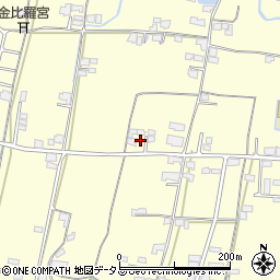 香川県木田郡三木町下高岡383周辺の地図