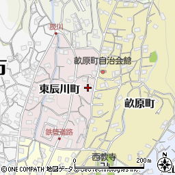 広島県呉市東辰川町周辺の地図