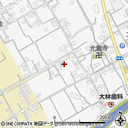 香川県丸亀市郡家町2793-4周辺の地図