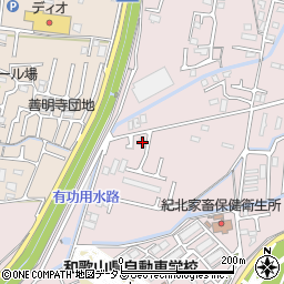 和歌山県和歌山市園部1169周辺の地図