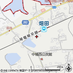 香川県綾歌郡綾川町畑田1091周辺の地図