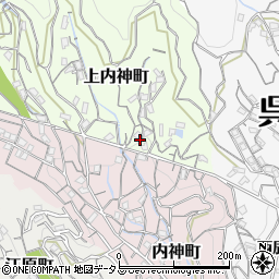 広島県呉市上内神町7周辺の地図