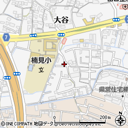 和歌山県和歌山市大谷135-2周辺の地図