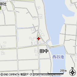 香川県木田郡三木町田中2452周辺の地図