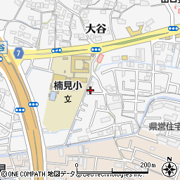 和歌山県和歌山市大谷135-5周辺の地図