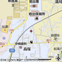 和歌山県岩出市高塚212周辺の地図