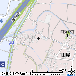 和歌山県和歌山市田屋207周辺の地図