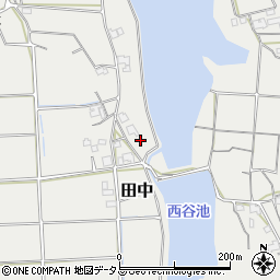 香川県木田郡三木町田中2447周辺の地図