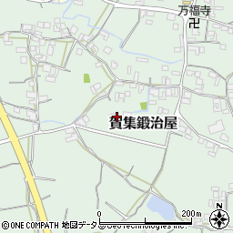 兵庫県南あわじ市賀集鍛治屋517周辺の地図