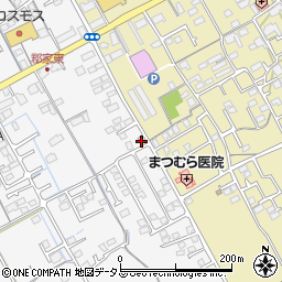 香川県丸亀市郡家町1739-10周辺の地図
