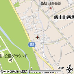 香川県丸亀市飯山町西坂元1366周辺の地図