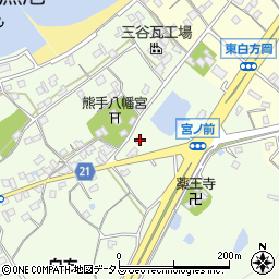 香川県仲多度郡多度津町西白方88周辺の地図