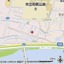 和歌山県和歌山市園部1352周辺の地図