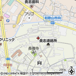 〒640-8431 和歌山県和歌山市向の地図