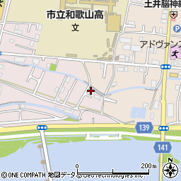 和歌山県和歌山市園部1347周辺の地図