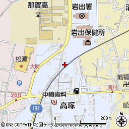 和歌山県岩出市高塚216周辺の地図