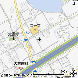 香川県丸亀市郡家町3095-1周辺の地図