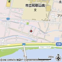 和歌山県和歌山市園部1353周辺の地図