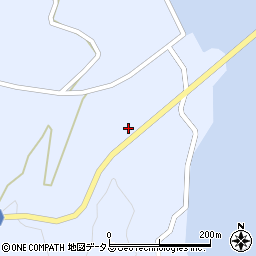 愛媛県越智郡上島町岩城14周辺の地図