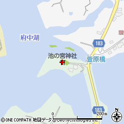 池の宮神社周辺の地図