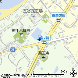 香川県仲多度郡多度津町西白方43周辺の地図