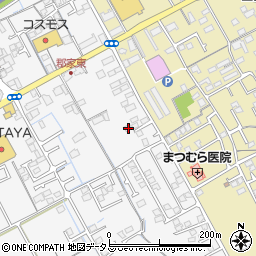 香川県丸亀市郡家町1741-1周辺の地図