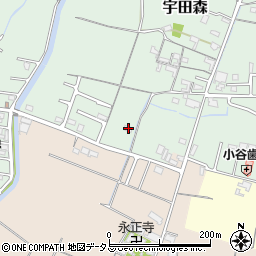 和歌山県和歌山市宇田森119周辺の地図