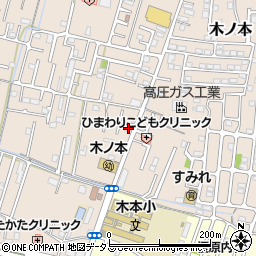 和歌山県和歌山市木ノ本301-11周辺の地図