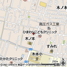 和歌山県和歌山市木ノ本301-9周辺の地図