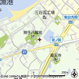 香川県仲多度郡多度津町西白方87周辺の地図