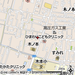 和歌山県和歌山市木ノ本301-10周辺の地図