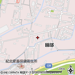 和歌山県和歌山市園部1128周辺の地図